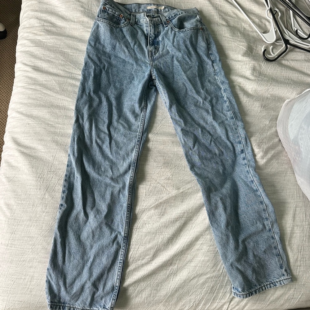 Levi's low pro straight jeans